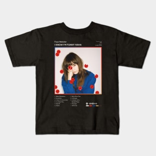 Faye Webster - I Know I'm Funny haha Tracklist Album Kids T-Shirt